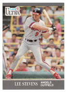 Lee Stevens - California Angels (MLB Baseball Card) 1991 Fleer Ultra # 53 Mint