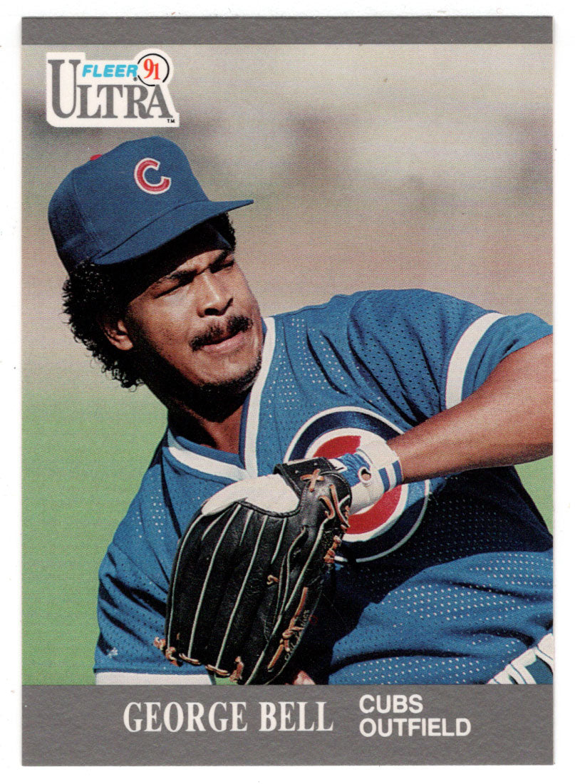 George Bell - Chicago Cubs (MLB Baseball Card) 1991 Fleer Ultra # 55 M –  PictureYourDreams