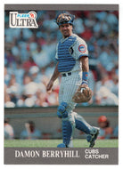Damon Berryhill - Chicago Cubs  (MLB Baseball Card) 1991 Fleer Ultra # 56 Mint