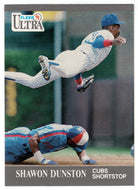 Shawon Dunston - Chicago Cubs  (MLB Baseball Card) 1991 Fleer Ultra # 59 Mint