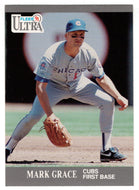 Mark Grace - Chicago Cubs  (MLB Baseball Card) 1991 Fleer Ultra # 61 Mint