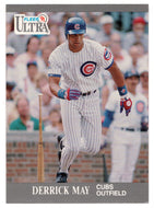 Derrick May - Chicago Cubs  (MLB Baseball Card) 1991 Fleer Ultra # 65 Mint