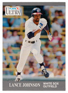 Lance Johnson - Chicago White Sox (MLB Baseball Card) 1991 Fleer Ultra # 76 Mint