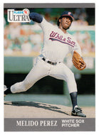 Melido Perez - Chicago White Sox (MLB Baseball Card) 1991 Fleer Ultra # 80 Mint