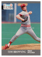 Tom Browning - Cincinnati Reds (MLB Baseball Card) 1991 Fleer Ultra # 89 Mint