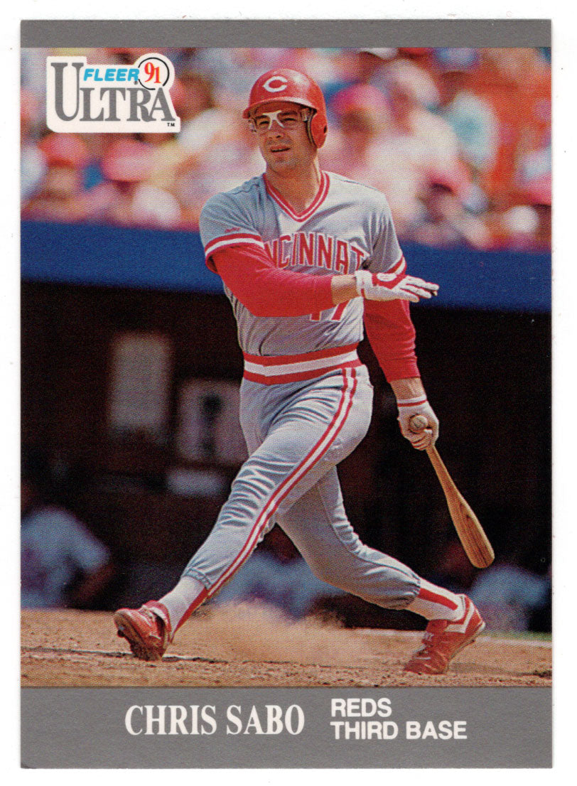 Chris Sabo - Cincinnati Reds (MLB Baseball Card) 1991 Fleer Ultra