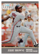 Jerry Browne - Cleveland Indians (MLB Baseball Card) 1991 Fleer Ultra # 108 Mint