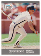 Craig Biggio - Houston Astros (MLB Baseball Card) 1991 Fleer Ultra # 132 Mint