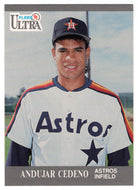 Andujar Cedeno - Houston Astros (MLB Baseball Card) 1991 Fleer Ultra # 135 Mint