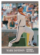 Mark Davidson - Houston Astros (MLB Baseball Card) 1991 Fleer Ultra # 136 Mint
