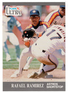 Rafael Ramirez - Houston Astros (MLB Baseball Card) 1991 Fleer Ultra # 139 Mint