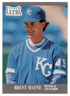 Brent Mayne - Kansas City Royals (MLB Baseball Card) 1991 Fleer Ultra # 150 Mint