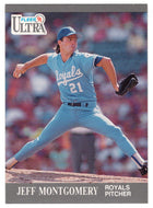Jeff Montgomery - Kansas City Royals (MLB Baseball Card) 1991 Fleer Ultra # 153 Mint