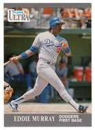 Eddie Murray - Los Angeles Dodgers (MLB Baseball Card) 1991 Fleer Ultra # 166 Mint