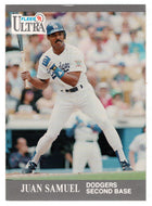 Juan Samuel - Los Angeles Dodgers (MLB Baseball Card) 1991 Fleer Ultra # 168 Mint