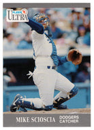 Mike Scioscia - Los Angeles Dodgers (MLB Baseball Card) 1991 Fleer Ultra # 169 Mint