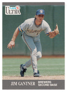 Jim Gantner - Milwaukee Brewers  (MLB Baseball Card) 1991 Fleer Ultra # 174 Mint