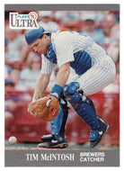 Tim McIntosh - Milwaukee Brewers  (MLB Baseball Card) 1991 Fleer Ultra # 177 Mint