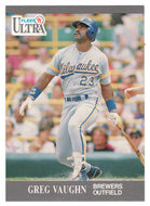 Greg Vaughn - Milwaukee Brewers (MLB Baseball Card) 1991 Fleer Ultra # 183 Mint