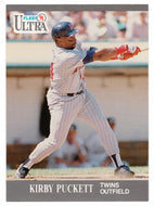 Kirby Puckett - Minnesota Twins (MLB Baseball Card) 1991 Fleer Ultra # 195 Mint