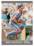 Mike Fitzgerald - Montreal Expos  (MLB Baseball Card) 1991 Fleer Ultra # 201 Mint