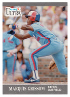 Marquis Grissom - Montreal Expos  (MLB Baseball Card) 1991 Fleer Ultra # 204 Mint
