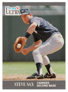 Steve Sax - New York Yankees (MLB Baseball Card) 1991 Fleer Ultra # 242 Mint
