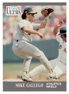 Mike Gallego - Oakland Athletics (MLB Baseball Card) 1991 Fleer Ultra # 246 Mint