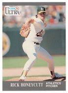 Rick Honeycutt - Oakland Athletics (MLB Baseball Card) 1991 Fleer Ultra # 249 Mint