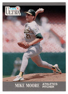 Mike Moore - Oakland Athletics (MLB Baseball Card) 1991 Fleer Ultra # 252 Mint