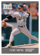 Curt Young - Oakland Athletics (MLB Baseball Card) 1991 Fleer Ultra # 257 Mint