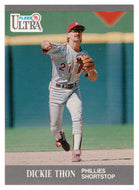 Dickie Thon - Philadelphia Phillies (MLB Baseball Card) 1991 Fleer Ultra # 272 Mint