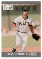 Orlando Merced RC - Pittsburgh Pirates (MLB Baseball Card) 1991 Fleer Ultra # 284 Mint