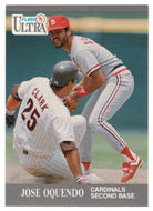 Jose Oquendo - St. Louis Cardinals (MLB Baseball Card) 1991 Fleer Ultra # 292 Mint