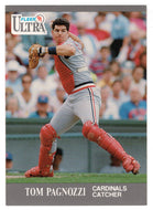 Tom Pagnozzi - St. Louis Cardinals (MLB Baseball Card) 1991 Fleer Ultra # 293 Mint