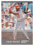 Craig Wilson RC - St. Louis Cardinals (MLB Baseball Card) 1991 Fleer Ultra # 298 Mint