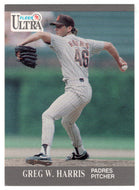 Greg W. Harris - San Diego Padres (MLB Baseball Card) 1991 Fleer Ultra # 304 Mint