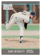 John Burkett - San Francisco Giants (MLB Baseball Card) 1991 Fleer Ultra # 317 Mint