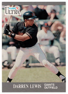 Darren Lewis - San Francisco Giants (MLB Baseball Card) 1991 Fleer Ultra # 323 Mint