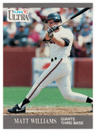 Matt Williams - San Francisco Giants (MLB Baseball Card) 1991 Fleer Ultra # 331 Mint