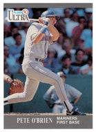 Pete O'Brien - Seattle Mariners (MLB Baseball Card) 1991 Fleer Ultra # 342 Mint