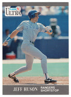 Jeff Huson - Texas Rangers (MLB Baseball Card) 1991 Fleer Ultra # 349 Mint