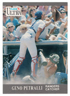 Geno Petralli - Texas Rangers (MLB Baseball Card) 1991 Fleer Ultra # 351 Mint