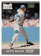 Kenny Rogers - Texas Rangers (MLB Baseball Card) 1991 Fleer Ultra # 353 Mint