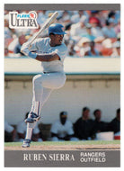Ruben Sierra - Texas Rangers (MLB Baseball Card) 1991 Fleer Ultra # 356 Mint