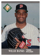Willie Banks - Minnesota Twins - Prospects (MLB Baseball Card) 1991 Fleer Ultra # 373 Mint