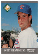 Scott Chiamparino - Texas Rangers - Prospects (MLB Baseball Card) 1991 Fleer Ultra # 375 Mint
