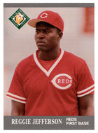 Reggie Jefferson - Cincinnati Reds - Prospects (MLB Baseball Card) 1991 Fleer Ultra # 379 Mint