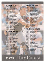 Load image into Gallery viewer, Checklist # 3 - Terry Kennedy - San Francisco Giants (MLB Baseball Card) 1991 Fleer Ultra # 399 Mint
