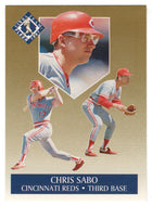 Chris Sabo - Cincinnati Reds - Ultra Gold (MLB Baseball Card) 1991 Fleer Ultra # 9 Mint